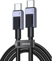 CHARGING CABLE UGREEN 100W L512 TYPE-C/TYPE-C BLACK 2M 45064 5A