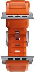 NOMAD NOMAD RUGGED STRAP ORANGE/SILVER FOR APPLE WATCH ULTRA