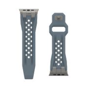 UAG UAG MONARCH STRAP CLOUD BLUE/TITANIUM FOR APPLE WATCH 49MM/45MM/44MM/42MM
