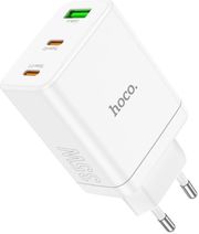 HOCO HOCO N33 35W 3A MULTI WALL CHARGER 2X TYPE-C + USB WHITE