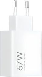 XIAOMI 67W HYPERCHARGE POWER ADAPTER (TYPE-A) EU BHR07SKEU
