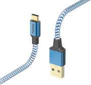HAMA ΚΑΛΩΔΙΟ HAMA REFLECTIVE ΦΟΡΤΙΣΗΣ/ΔΕΔΟΜΕΝΩΝ USB TYPE-C - USB-A 1.5M 201558