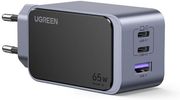 UGREEN UGREEN CHARGER GAN X553 65W PDX2+QC4.0 GRAY 35042