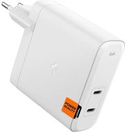 SPIGEN ARCSTATION PRO 140W WALL CHARGER WHITE FOR GAN / 2-PORT