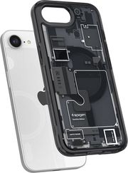 SPIGEN ULTRA HYBRID MAGSAFE ZERO ONE BLACK FOR IPHONE SE 2025