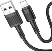 HOCO USB-A TO LIGHTNING CABLE X83 VICTORY 18W 2A 1M BLACK