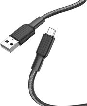 HOCO USB-A TO MICROUSB CABLE X69 18W 2A 1M BLACK