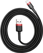 BASEUS CAFULE USB-A TO LIGHTNING CABLE 18W 1.5A 2M RED CALKLF-C19