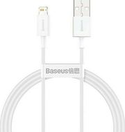 BASEUS SUPERIOR SERIES USB-A TO LIGHTNING CABLE 20W 2.4A 0.25M WHITE CALYS-02