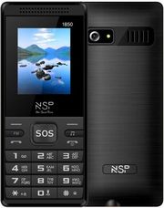NSP ΚΙΝΗΤΟ ΤΗΛΕΦΩΝΟ NSP 1850DS BLACK (ΕΛΛΗΝΙΚΟ ΜΕΝΟΥ) 2SIM BT ΟΘΟΝΗ 1.8? ΚΟΥΜΠΙ SOS &amp; ΔΩΡΟ HANDS-FREE