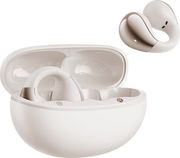 QCY QCY CROSSKY C30 WHITE OPEN EAR TPU EARCLIP BASS ENHANCE ALGO. BT 5.4 DUAL CONNECTION EARBUDS 25H