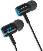 ESPERANZA ESPERANZA METAL EARPHONES WITH MICROPHONE EH207 BLACK/BLUE