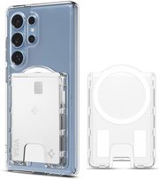 SPIGEN ULTRA HYBRID WALLET MAGSAFE CRYSTAL CLEAR FOR SAMSUNG GALAXY S25 SERIES