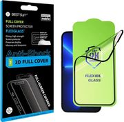 BESTSUIT FLEXIBLE HYBRID GLASS 5D FOR SAMSUNG GALAXY S25+ BLACK