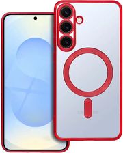 ELECTRO MAG COVER CASE COMPATIBLE WITH MAGSAFE FOR SAMSUNG S25 PLUS RED