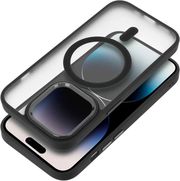 MATTE MAG COVER CASE COMPATIBLE WITH MAGSAFE FOR SAMSUNG S25 PLUS BLACK