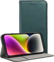 SMART MAGNETO BOOK CASE FOR SAMSUNG S25 PLUS DARK GREEN