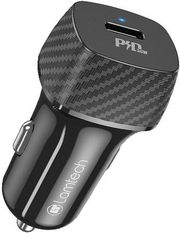 LAMTECH LAMTECH PREMIUM FAST IN-CAR CHARGER TYPE-C PD30W BLACK LAM112792