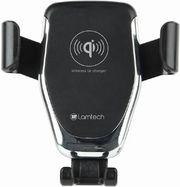 LAMTECH CAR PHONE HOLDER WITH QI WIRELESS CHARGER 10W LAM023862