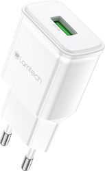 LAMTECH LAMTECH QUICK CHARGER USB3.0 18W WHITE LAM021950
