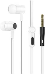 LAMTECH HANDSFREE WITH MIC 3,5MM JACK WHITE LAM021370