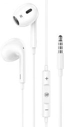 LAMTECH LAMTECH HANDSFREE STEREO 3,5MM JACK WITH MIC WHITE LAM020663