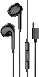 LAMTECH LAMTECH TYPE-C MOBILE EARPHONES WITH MICROPHONE BLACK LAM020946