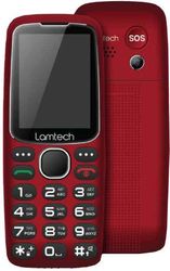 LAMTECH LAMTECH MOBILE PHONE 2.4' GR DUAL SIM TINY L II RED LAM113164