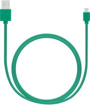 LAMTECH LAMTECH DATACABLE MICRO USB 1M GREEN LAM445189