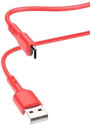 LAMTECH LAMTECH DATACABLE MICRO USB 1M RED LAM445165