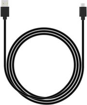 LAMTECH DATACABLE MICRO USB 1M BLACK LAM439874