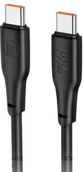 LAMTECH LAMTECH CHARGE AND DATA CABLE TYPE-C TO TYPE-C 60W 1M BLACK LAM114406