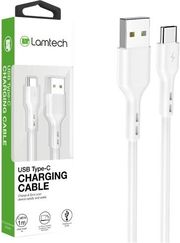 LAMTECH DATACABLE TYPE C 1M WHITE LAM442928