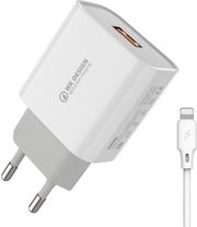CHARGER WK 18W QC3.0 WP-U57 COMBO + I6 CABLE
