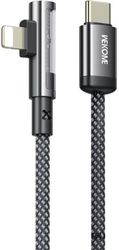 WK CHARGING CABLE WK 35W PD TYPE-C/I6 BLACK 1M WDC-42