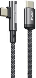 WK CHARGING CABLE WK 65W PD TYPE-C/TYPE-C BLACK 1M WDC-43