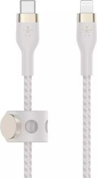 BELKIN CAA011BT2MWH BOOST CHARGE USB-C TO LTG SILICON 2M WHITE