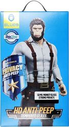 5D MR. MONKEY GLASS APPLE IPHONE 16 PRO MAX BLACK (STRONG PRIVACY)