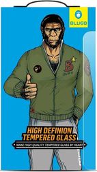 BLUEO 5D MR. MONKEY GLASS FOR SAMSUNG GALAXY A56 5G BLACK (STRONG LITE)