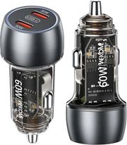 WK CAR CHARGER WK 60W DUAL PD BLACK WP-C54