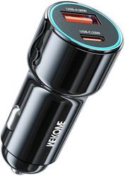 WK CAR CHARGER WK 63W PD+USB TARNISH WP-C49