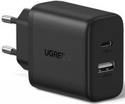 UGREEN CHARGER UGREEN X227 20W DUAL BLACK 45302