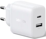 UGREEN CHARGER UGREEN X227 20W DUAL WHITE 45310