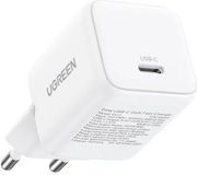 UGREEN CHARGER GAN UGREEN X512 20W PD WHITE 55554