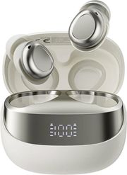 BLACKVIEW BLACKVIEW ENC BT5.4 AIRBUDS 9 LED SCREEN WITH CHARGING DOCK BEIGE WHITE AIRBUDS9-BW