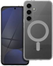 CLEAR MAG COVER CASE COMPATIBLE WITH MAGSAFE FOR SAMSUNG S24 FE TRANSPARENT