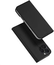DUX DUCIS WALLET CASE SKIN PRO FOR IPHONE 16 PRO BLACK