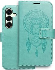 MEZZO BOOK CASE FOR SAMSUNG S25 DREAMCATCHER GREEN