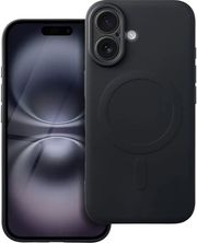 SILICONE MAG COVER CASE COMPATIBLE WITH MAGSAFE FOR IPHONE 16 BLACK