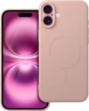 SILICONE MAG COVER CASE COMPATIBLE WITH MAGSAFE FOR IPHONE 16 PLUS PINK